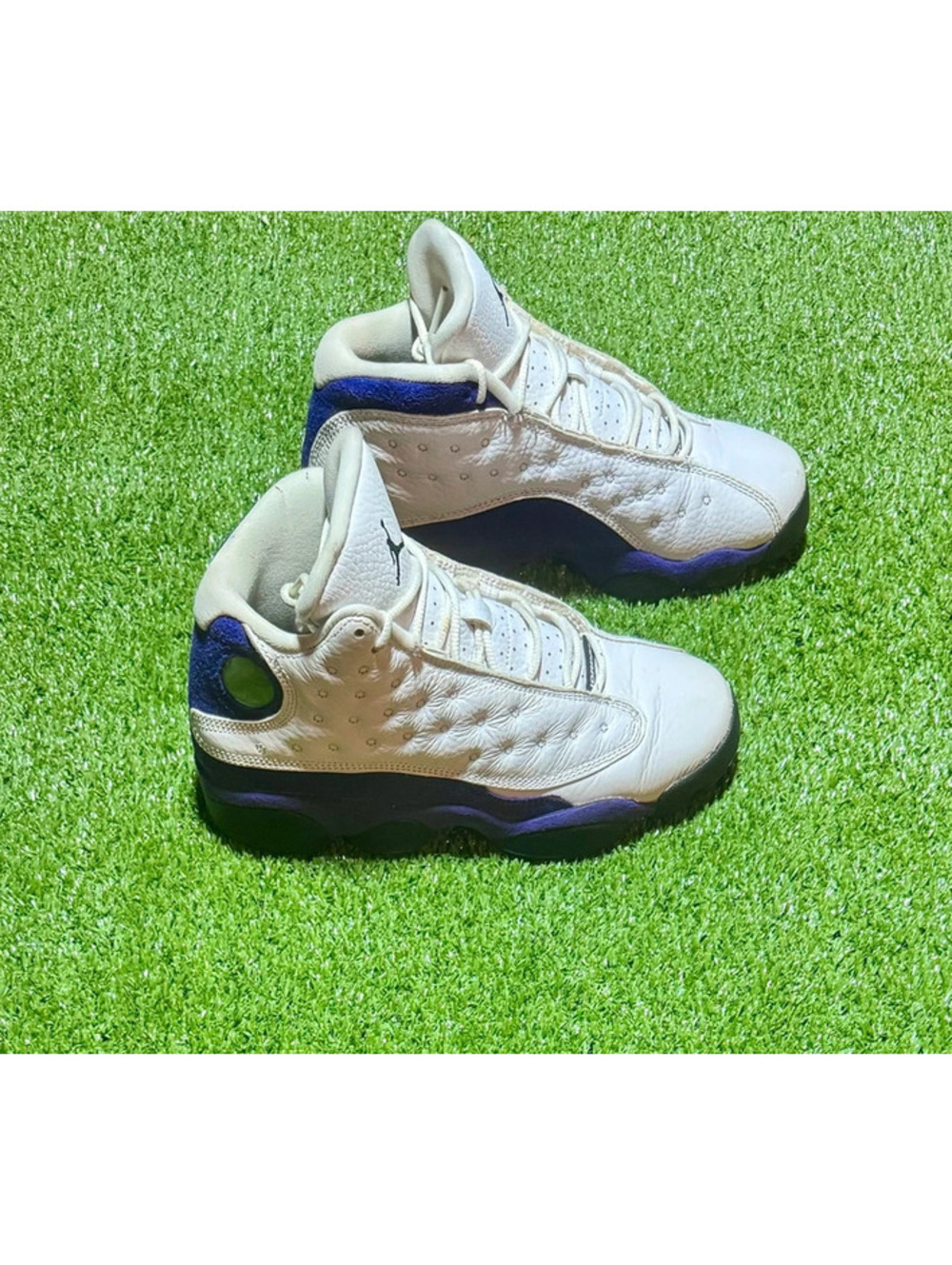 Air Jordan 13 Retro Low GS White Purple – Size 5Y